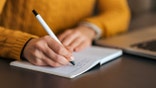 Writing in journal