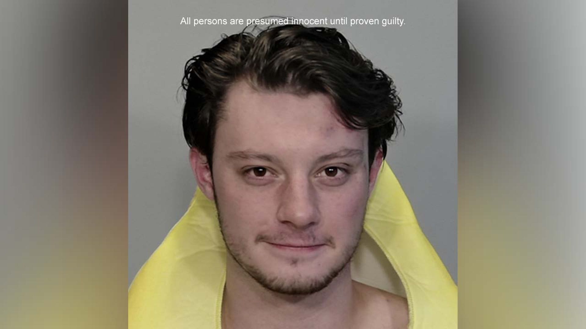 A mugshot of Kyle Mortimer