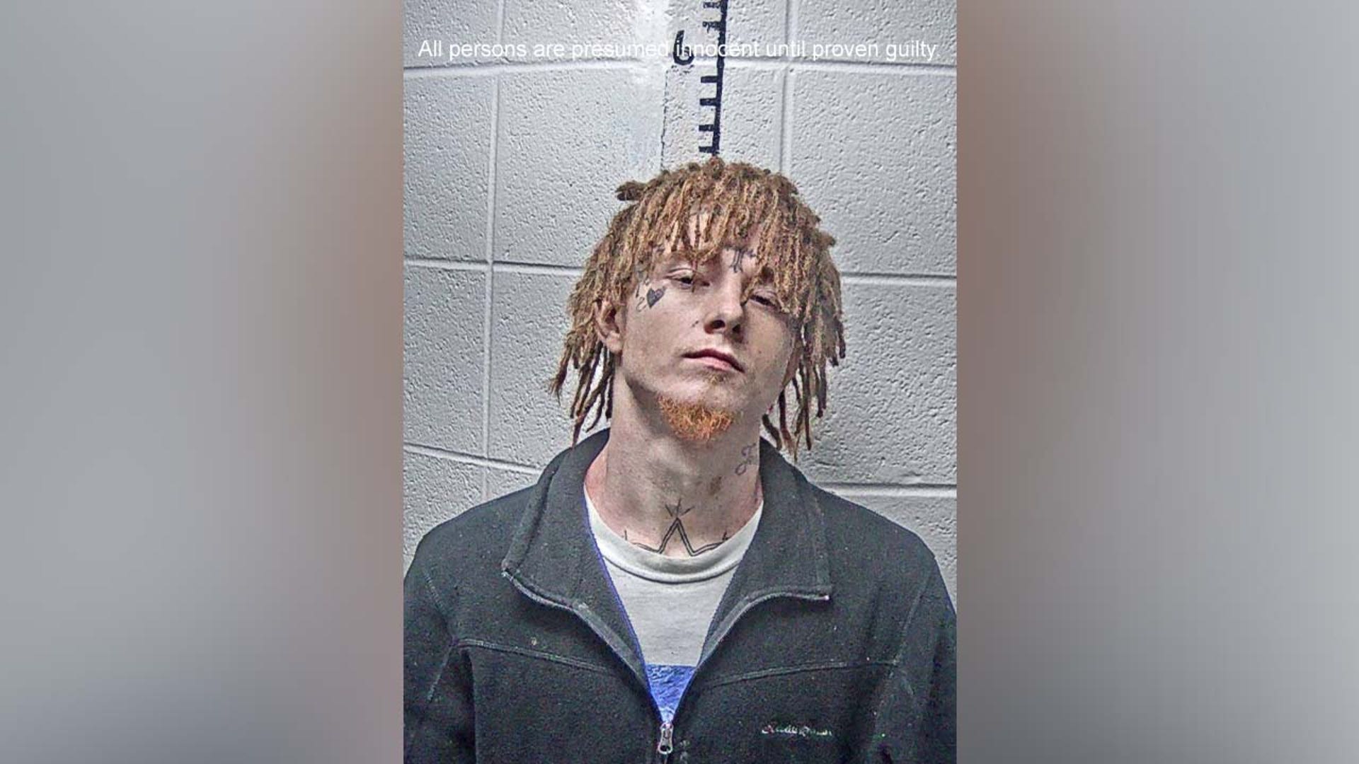 A mugshot of Christian Collins