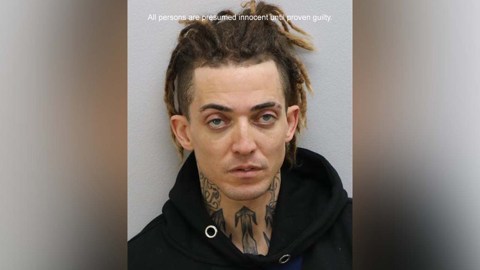 A mugshot of Nicholas Glover