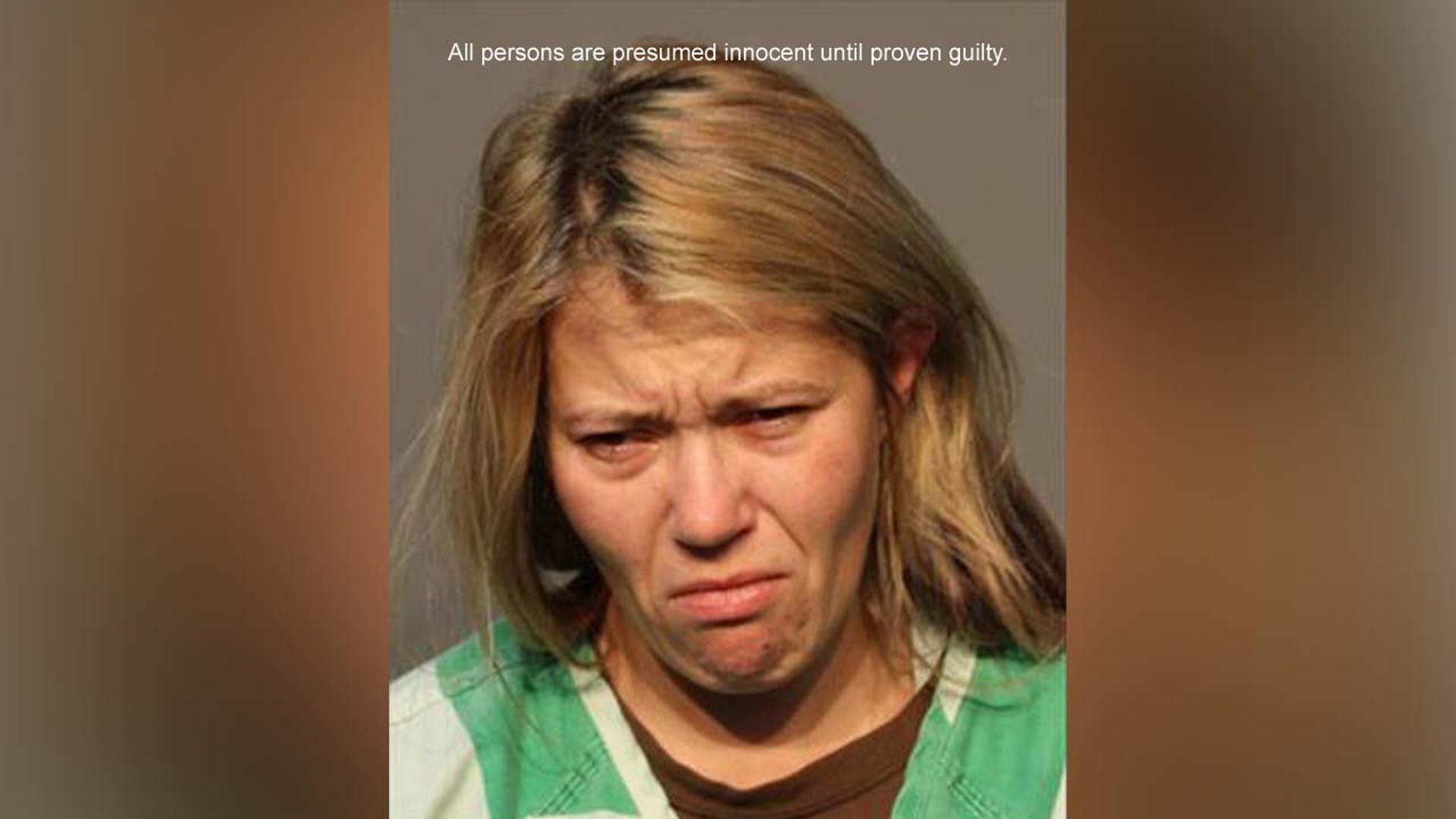 A mugshot of Amanda Brooks