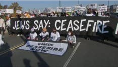 Pro-Palestinian protesters block bridges in Boston, San Francisco during rush hour