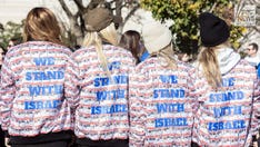 'March for Israel': Huge peaceful protest calls for release of hostages, end of antisemitism, Israeli victory