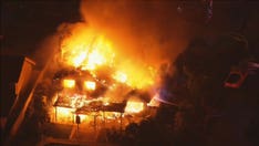 California suspect shot dead as house explodes during dramatic standoff