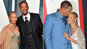 Will Smith kisses Jada Pinkett Smith's forehead in cozy holiday snap