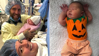 Parents welcome 14-pound baby, the largest on record since 2010: 'Everybody was making bets'