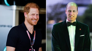Prince Harry pokes fun at himself while Prince William hangs with Hollywood elite