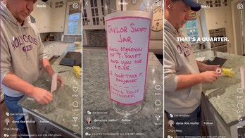 Couple's viral 'Taylor Swift Jar' has wife paying a quarter whenever she mentions the star