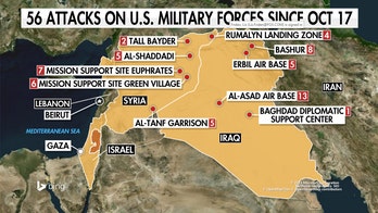 Pentagon confirms 56 attacks on US troops in Iraq and Syria since Oct. 17
