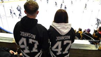 ADAM JOHNSON: A Heartfelt Tribute to a Fallen Hockey Star as Nottingham Panthers Retire No 47