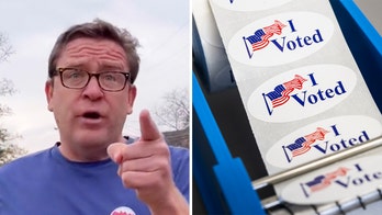 Finger-wagging Dem voter loses it on GOP poll worker in curse-laden rant