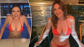 Elizabeth Hurley credits ageless beauty to 'years' in makeup chair