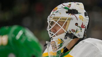 Minnesota Wild goalie wears Native American mask despite threats of punishment from NHL