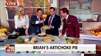 ‘Cooking with Friends’: Brian Kilmeade shares his favorite artichoke pie recipe just in time for Black Friday