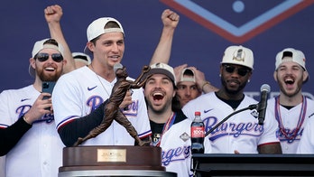 World Series MVP Corey Seager throws shade at Astros' Alex Bregman during Rangers' parade