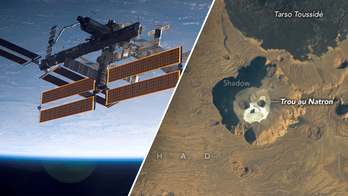 Space station astronaut spots ‘ghostly’ image staring at them from Earth