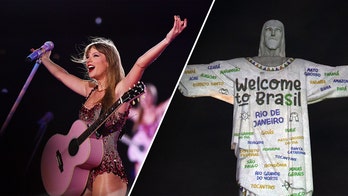 Taylor Swift honored on Christ the Redeemer statue: 'Welcome to Brazil'