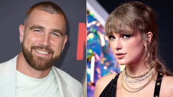 Taylor Swift runs to kiss Travis Kelce after he attends her second Eras show in Argentina