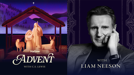Hallow App announces collaboration with Liam Neeson for new Advent series this year