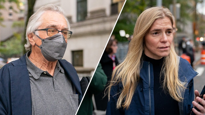 Robert De Niro arriving to court in New York City