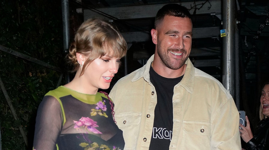 Taylor Swift spotted running to and kissing Travis Kelce after concert in Argentina