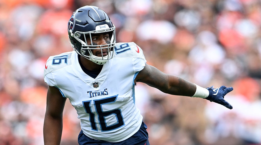 Titans’ Treylon Burks Carted Off Field After Hitting Head On Field ...