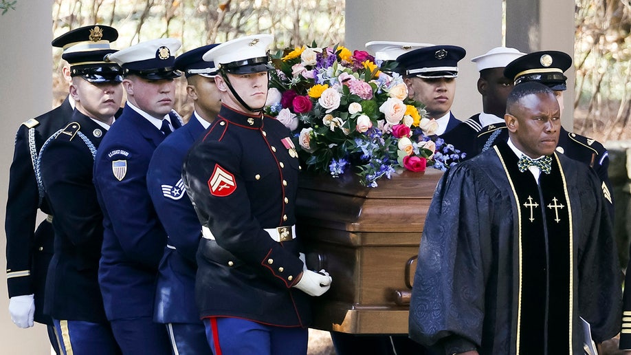 Rosalynn Carter casket