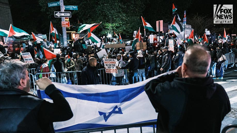 Pro-Palestine protesters march in New York City