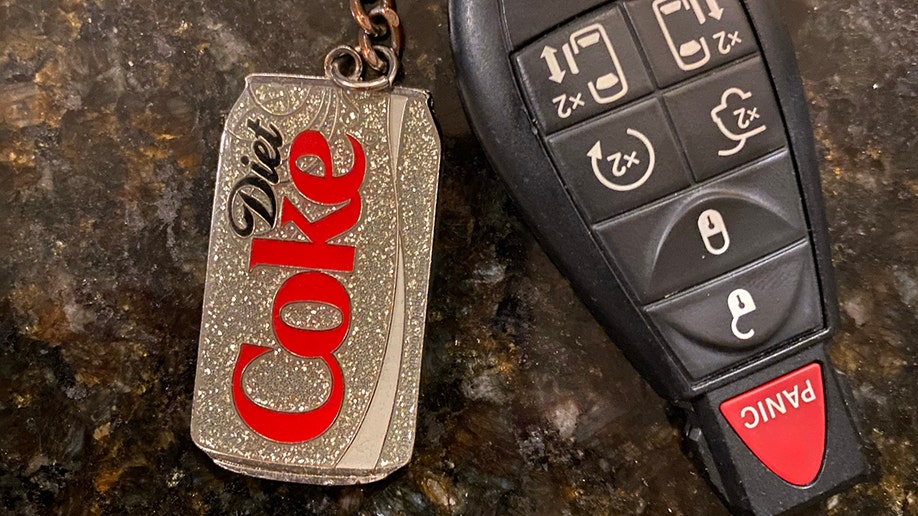 Diet Coke keyring