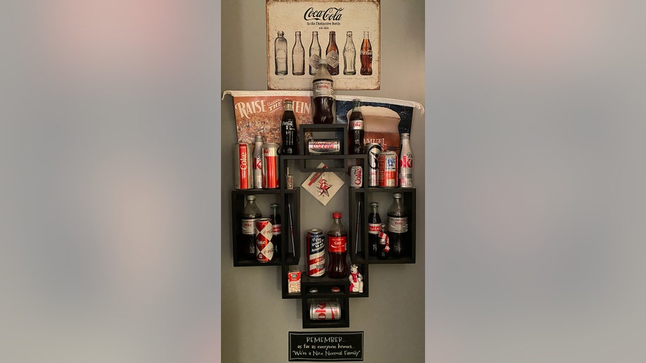 Diet Coke shrine