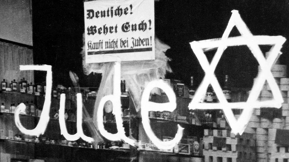 Jewish-owned shop vandalized by Nazis