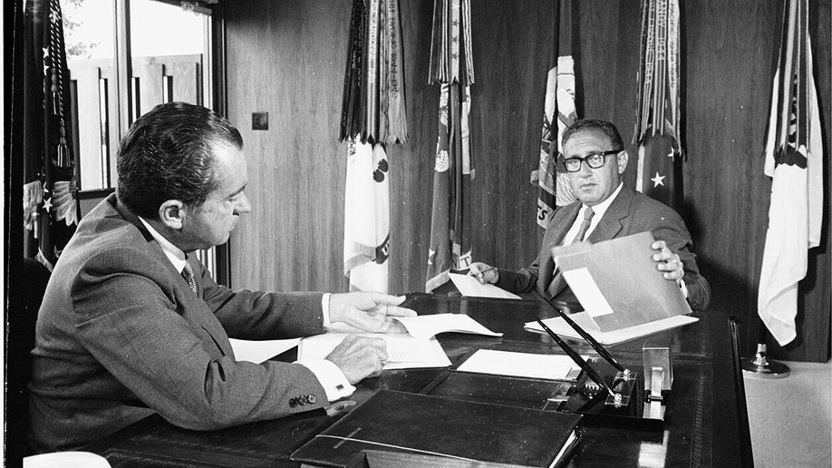 SIXTY MINUTES episode with Henry Kissinger and Richard Nixon