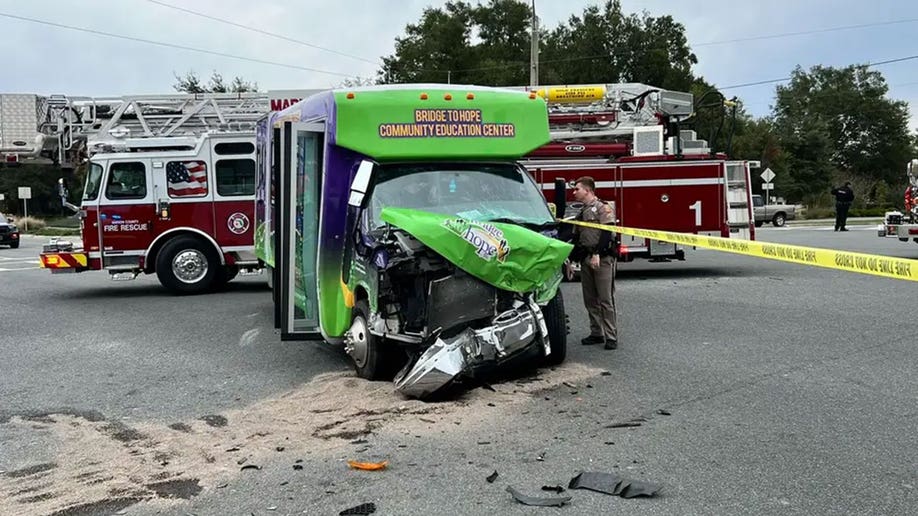 Bus involved in MCFR crash