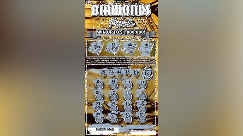 Diamonds and Pearls Lottery Ticket