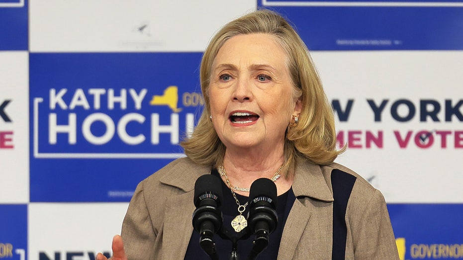 Clinton class at Columbia disrupted by pro-Palestinian protesters chanting, ‘Hillary, you can’t hide’