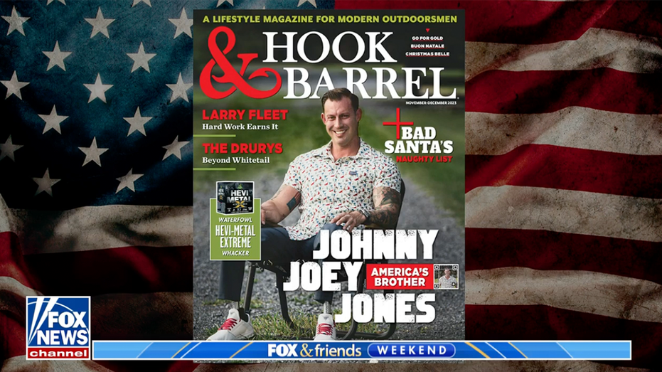 Johnny ‘Joey’ Jones graces cover of Hook & Barrel magazine: ‘It’s about bringing folks together’