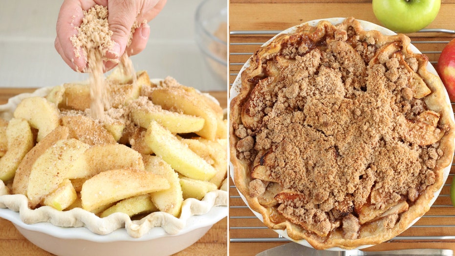 Apple crumb pie for an ‘iconic all-American Thanksgiving dessert’: Try the recipe