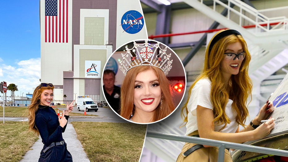 Miss England is invited to tour NASA's Kennedy Space Center after expressing dream of being an astronaut