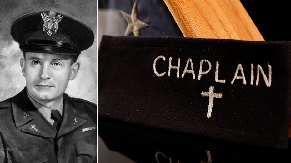 Homeschooled children honor Medal of Honor recipient Fr. Emil Kapaun at Arlington National Cemetery