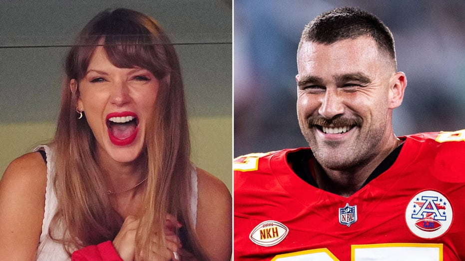 Chiefs' Travis Kelce shows support for Taylor Swift after record-setting Grammys night: 'She’s unbelievable'