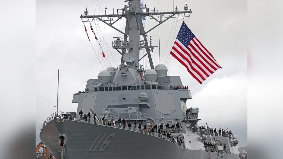 US Navy destroyer shoots down drone from Yemen in the Red Sea