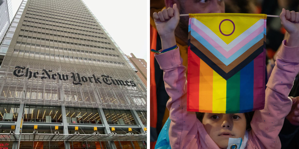 NYT column says kids should be able to transition genders - Vimarsana News