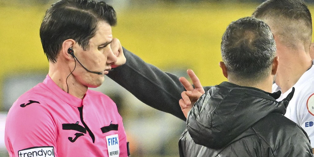 Turkish Referee Punched Video