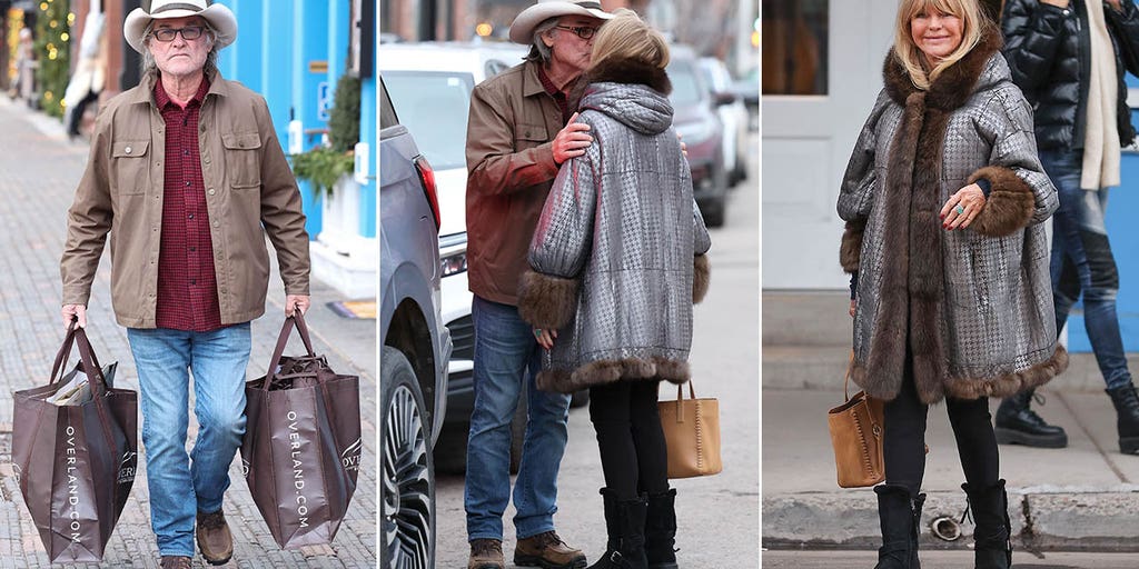 Kurt Russell, Goldie Hawn share a kiss during romantic Aspen getaway after 40 years together - Vimarsana News