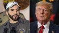 L - El Salvador President Bukele R - Former President Trump - Fox News