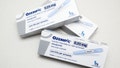 Ozempic medication boxes, an injectable antidiabetic drug, in a pharmacy in Riedisheim, eastern France on Oct. 23, 2023.