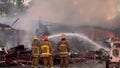 A LA area church was destroyed early Saturday morning by a massive fire, according to the Los Angeles County Fire Department. - Fox News