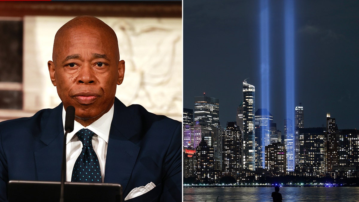 Mayor Eric Adams/World Trade Center tribute