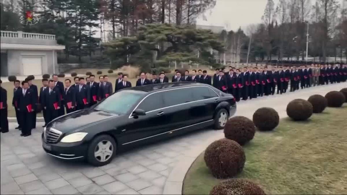 North Korean Elites Attend Year End Ceremony In Expensive Mercedes   2023 12 27T102327Z 1 LOP839827122023RP1 RTRMADP BASEIMAGE 960X540 NORTHKOREA POLITICS CARS MOMENT 