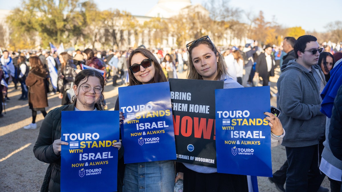 Students at protest